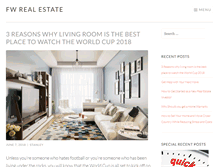 Tablet Screenshot of fwrealestate.net